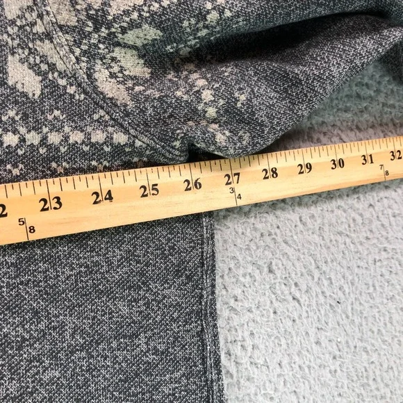 RRL Ralph Lauren Sweatshirt Adult 2XL Gray Fair Isle Nordic Crewneck Fleece